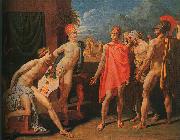 Jean-Auguste Dominique Ingres The Ambassadors of Agamemnon in the Tent of Achilles China oil painting reproduction
